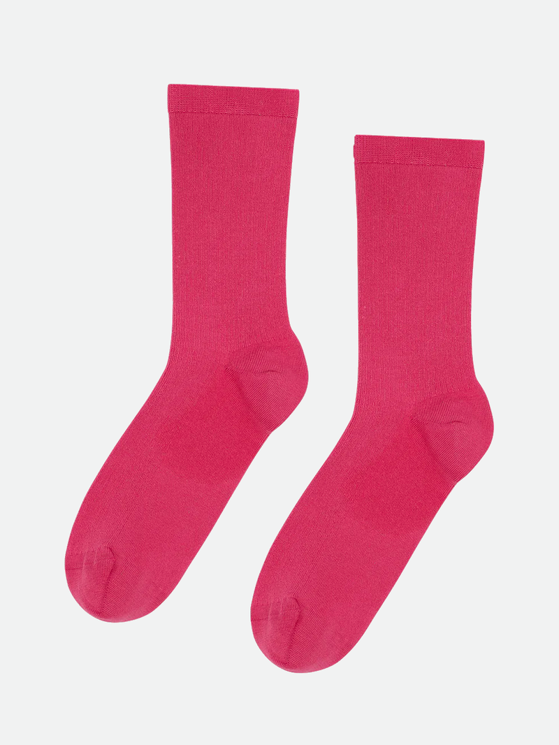 COLORFUL STANDARD Organic Socks - Raspberry Pink / 36-40 - Socken