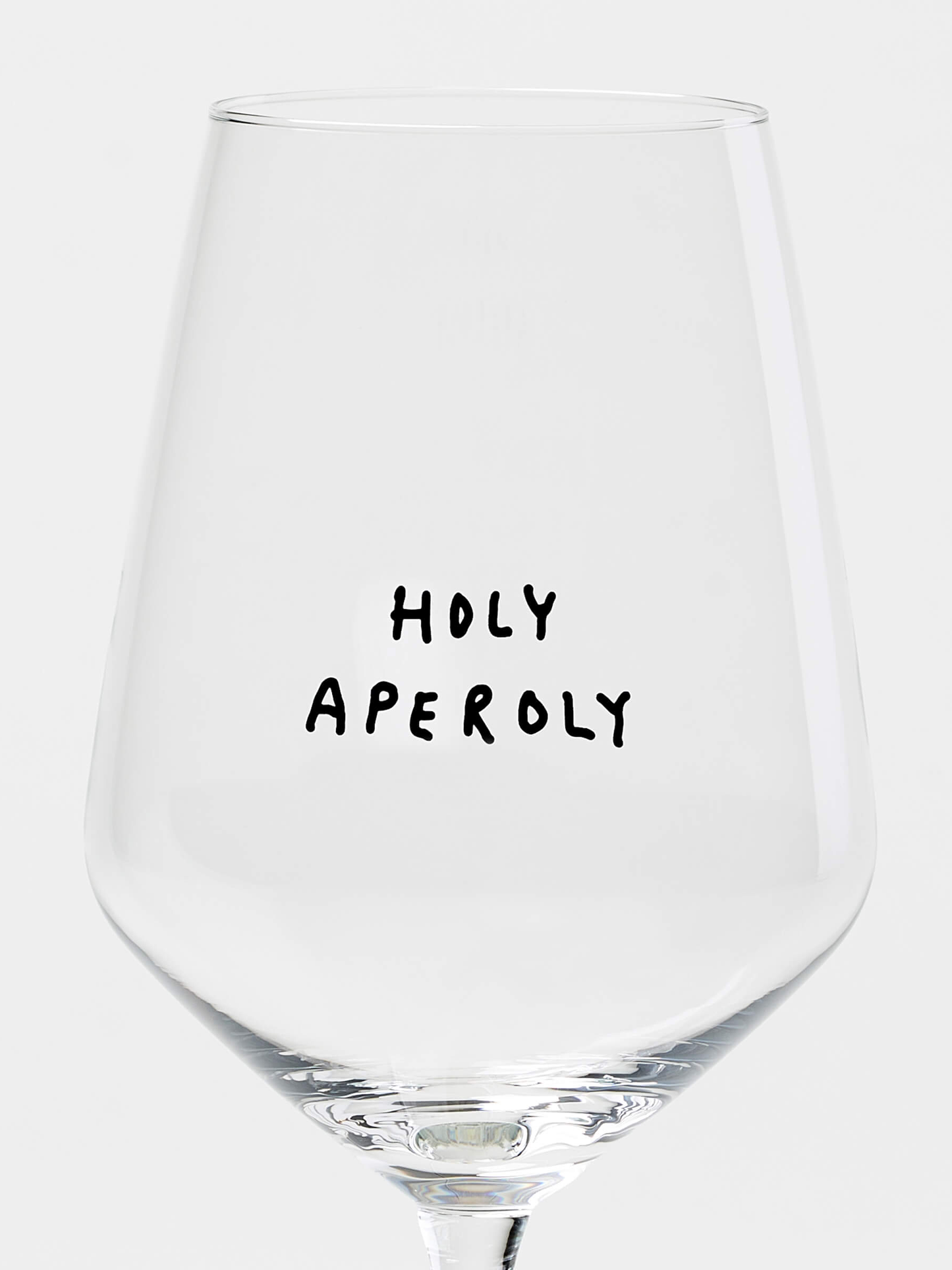 Holy Aperoly Wine Glass