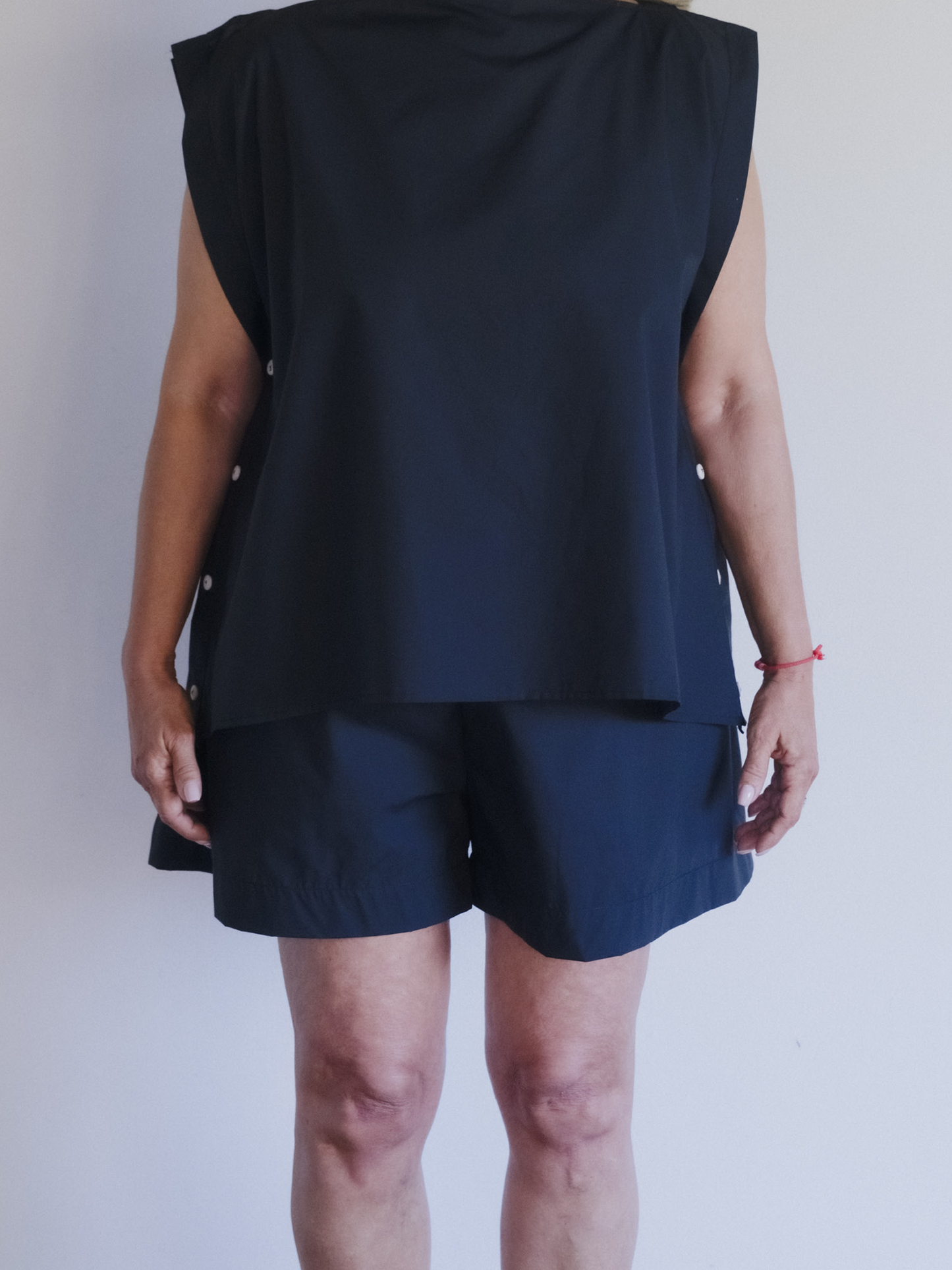 BASERANGE Cable Shorts Black