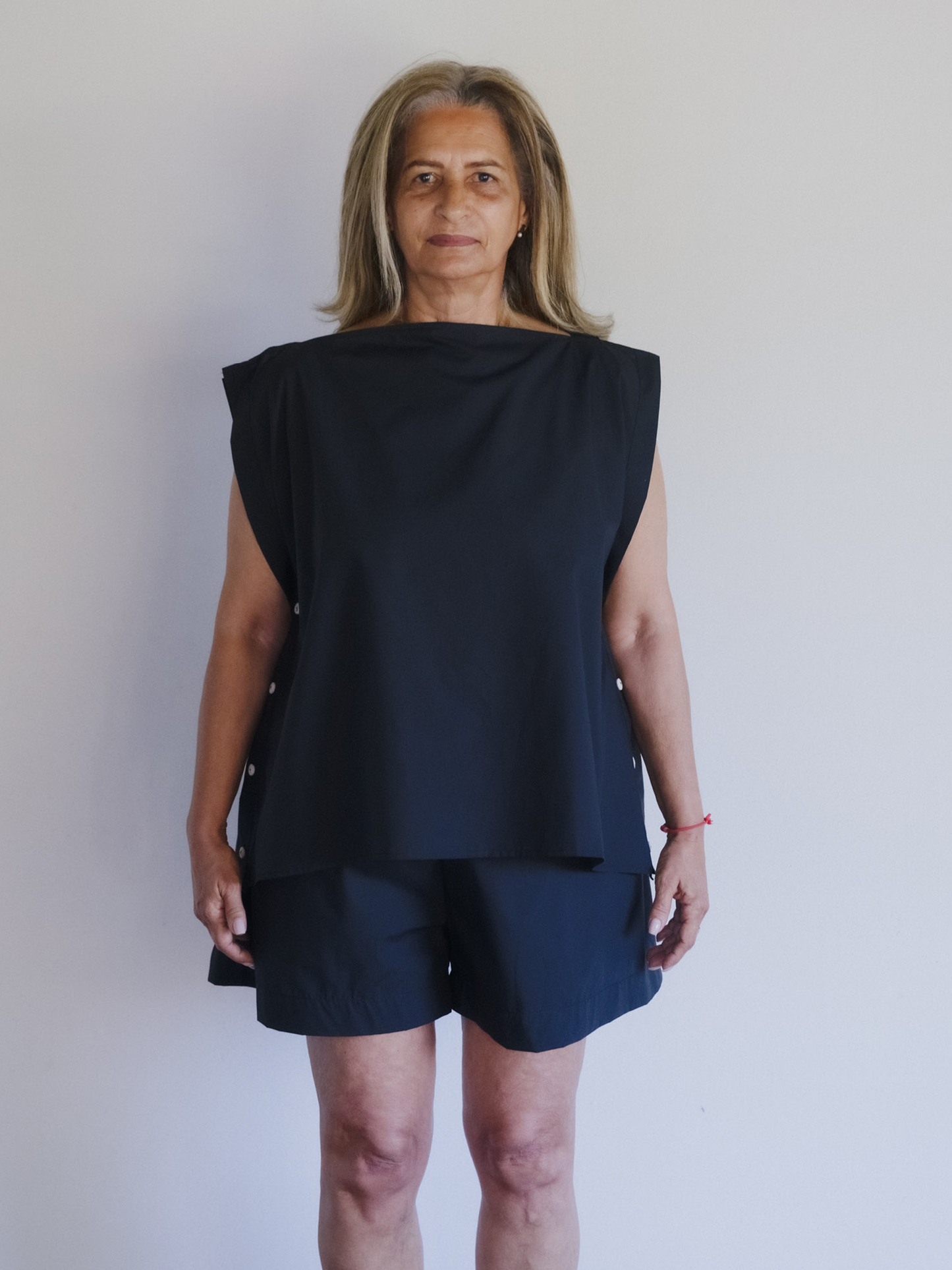 BASERANGE Cable Shorts Black