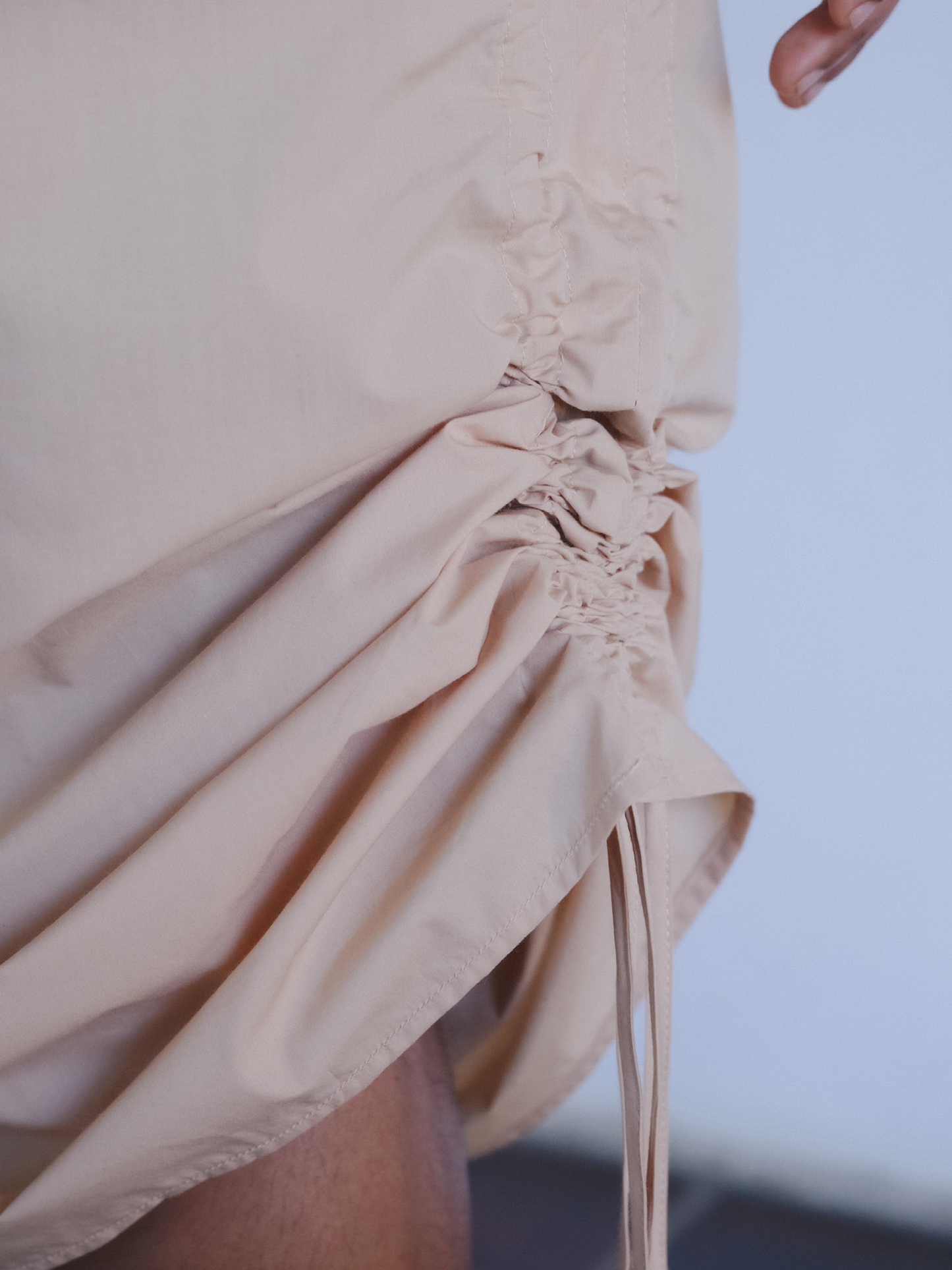 BASERANGE Pictorial Skirt Andradita Sand