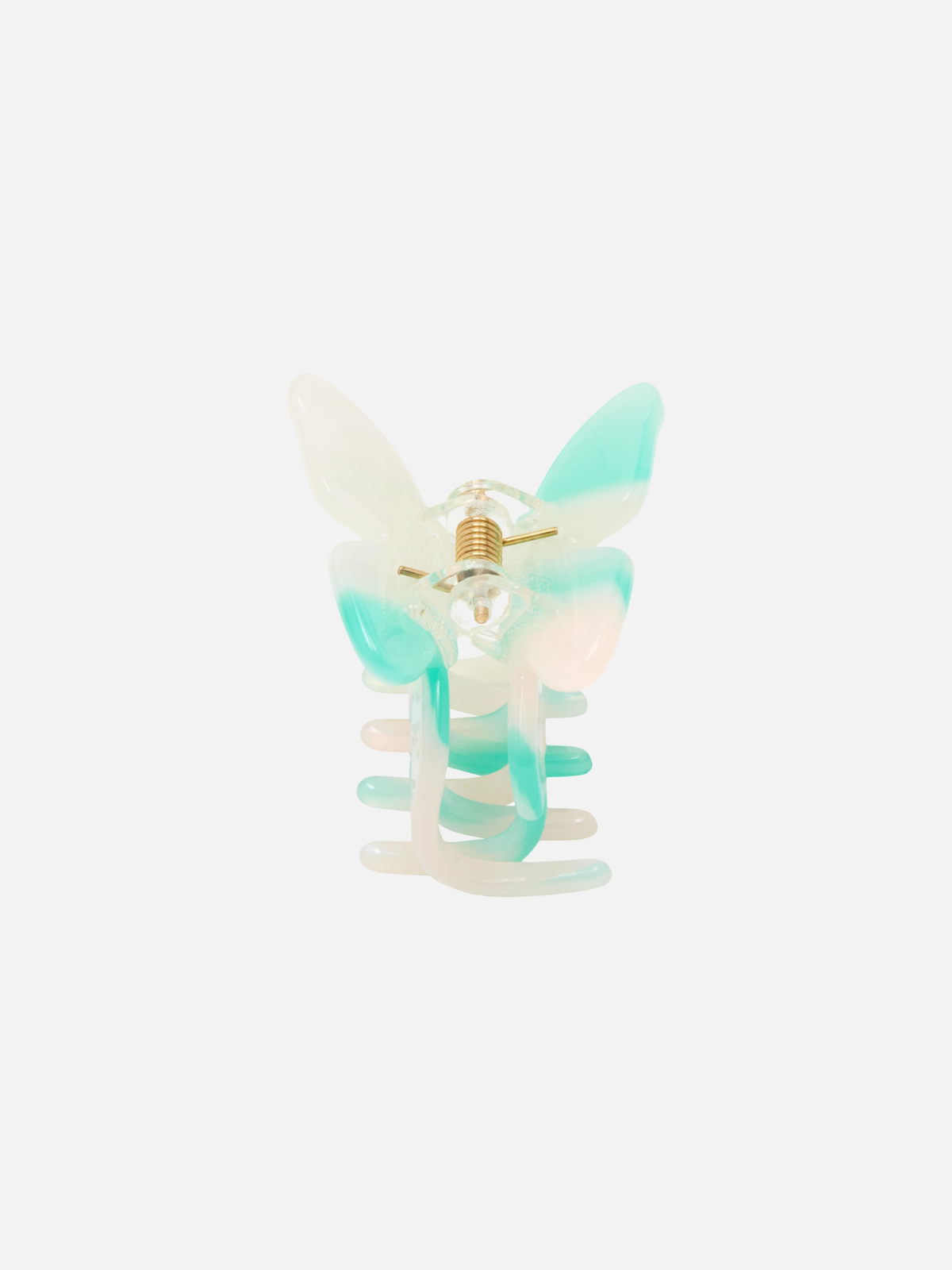 Small Butterfly Claw Haarklammer - Seafoam Green - SPANGE