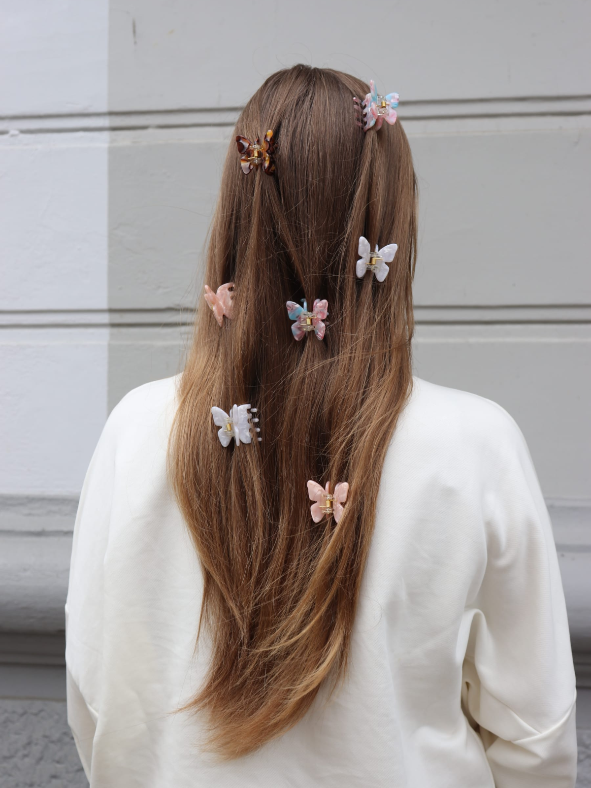 Small Butterfly Claw Haarklammer - SPANGE