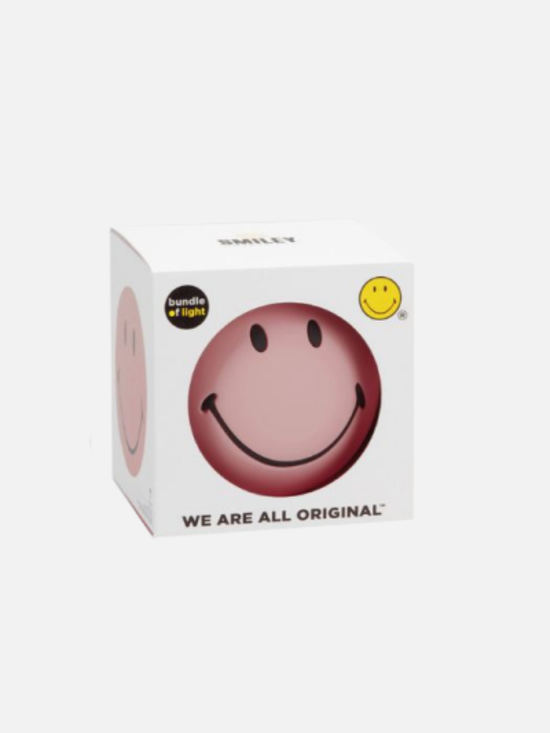 Smiley Lamp Pink / S