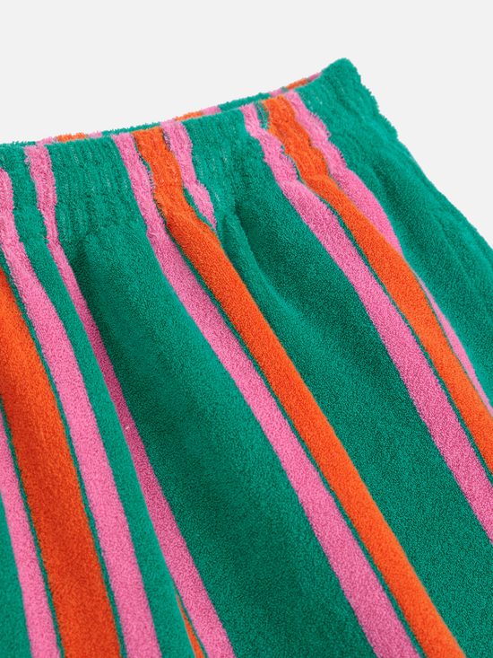 BOBO CHOSES Stripes Terry Shorts