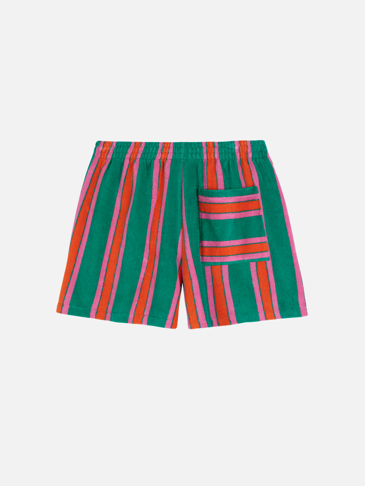 BOBO CHOSES Stripes Terry Shorts