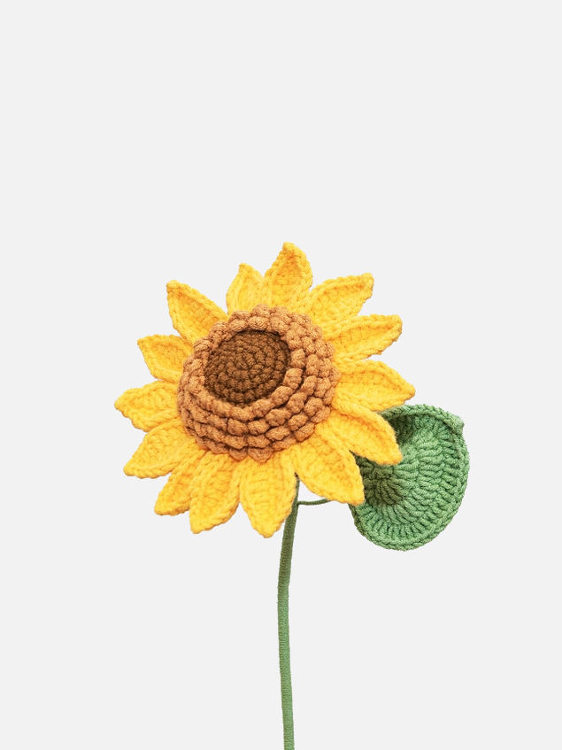 Handmade Crochet Flower - Sunflower - Diverses