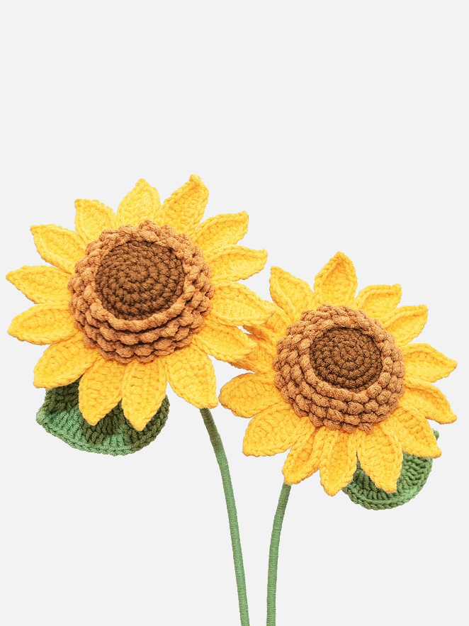 Handmade Crochet Flower - Sunflower - Diverses