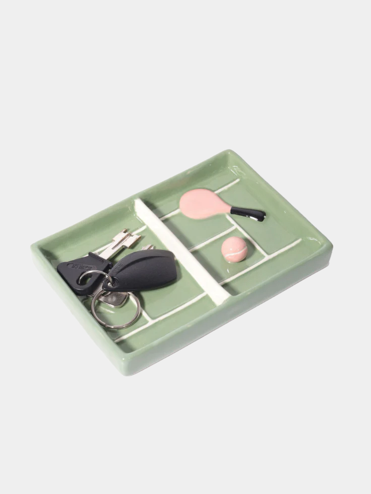 Tennis Court Trinket Tray