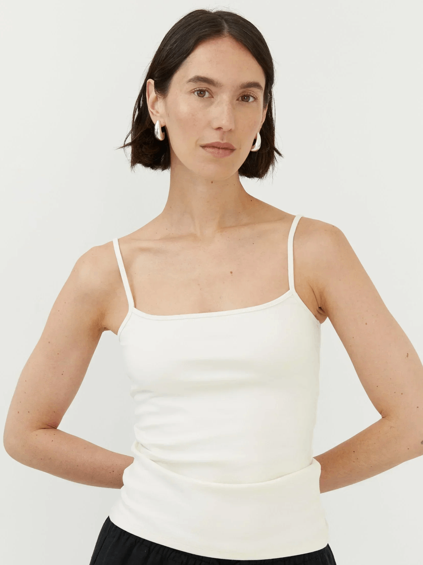 THE SLOW LABEL Everyday Tank - Ecru