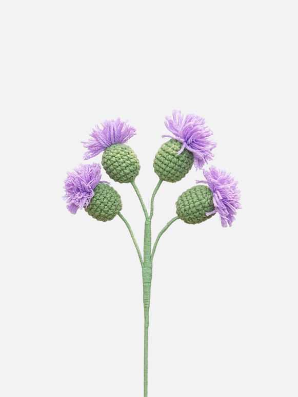 Handmade Crochet Flower - Thistle - Diverses