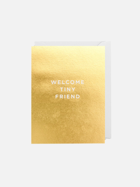 Welcome Tiny Friend Mini Karte