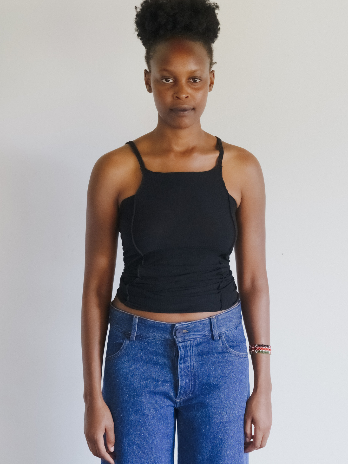 BASERANGE Omato Tank Top Black