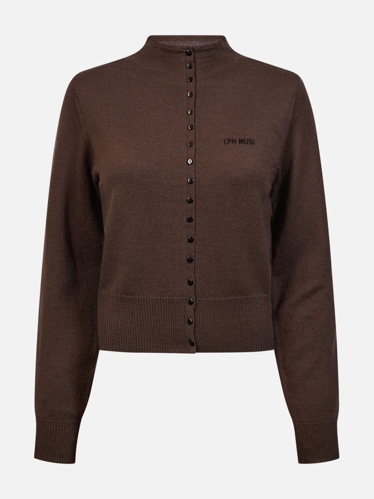COPENHAGEN MUSE CMKenna Cardigan - Mulch