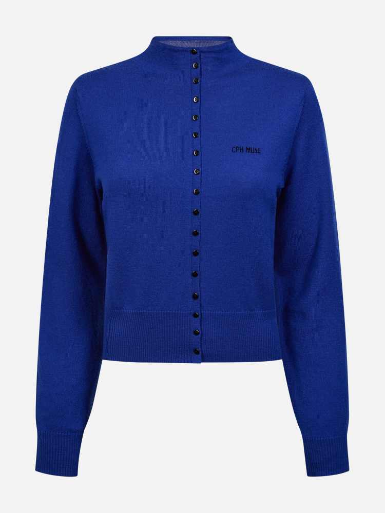 COPENHAGEN MUSE CMKenna Cardigan - Dazzling Blue
