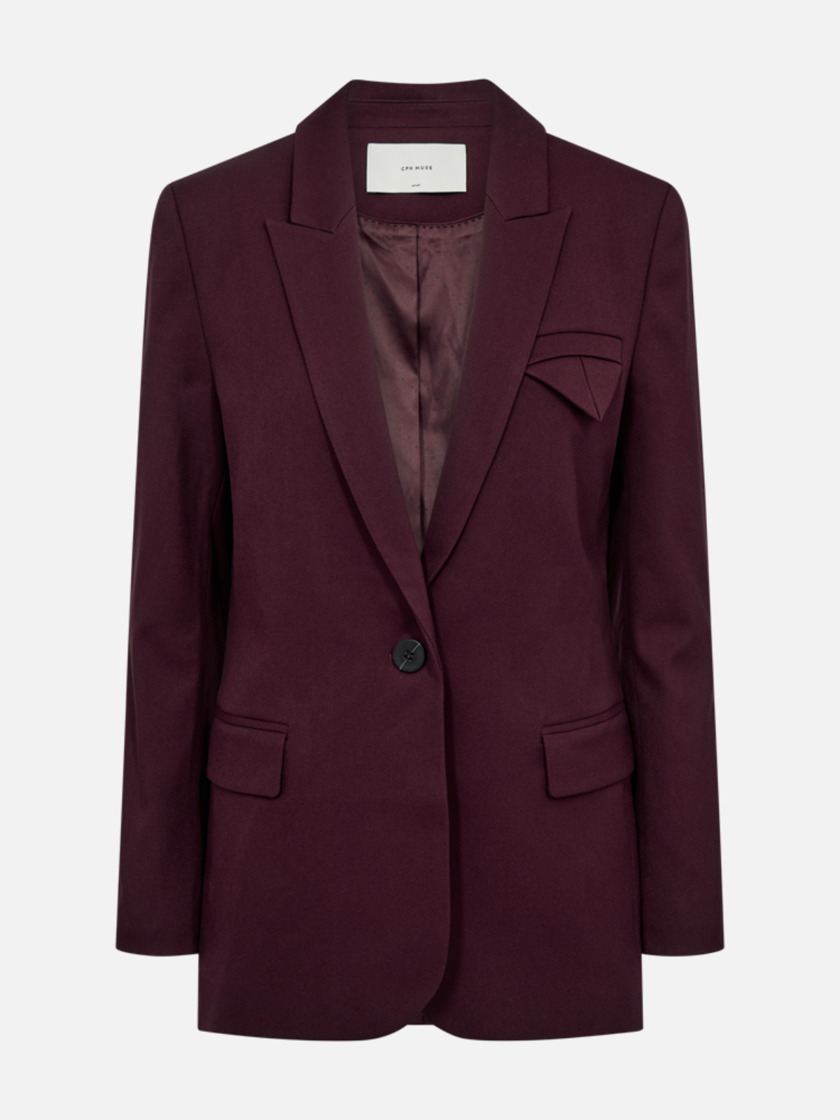 COPENHAGEN MUSE CMTailor Jacket - Windsor Wine / XS - Blazer