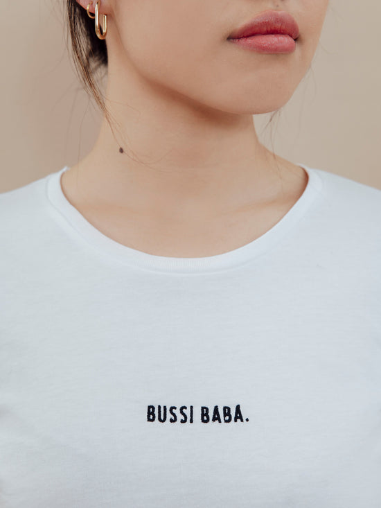 KITSCH BITCH Bussi Baba Embroidery Roll Up T-Shirt