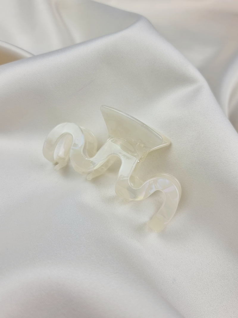 French Haarklammer - Pearl - SPANGE