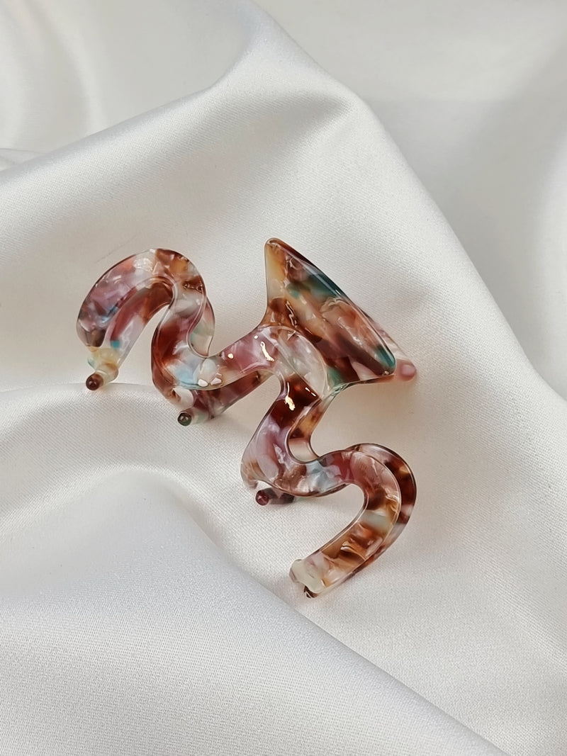 French Haarklammer - Rainbow - SPANGE