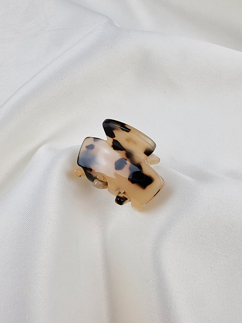 Mini Haarklammer - Light Tortoise - SPANGE