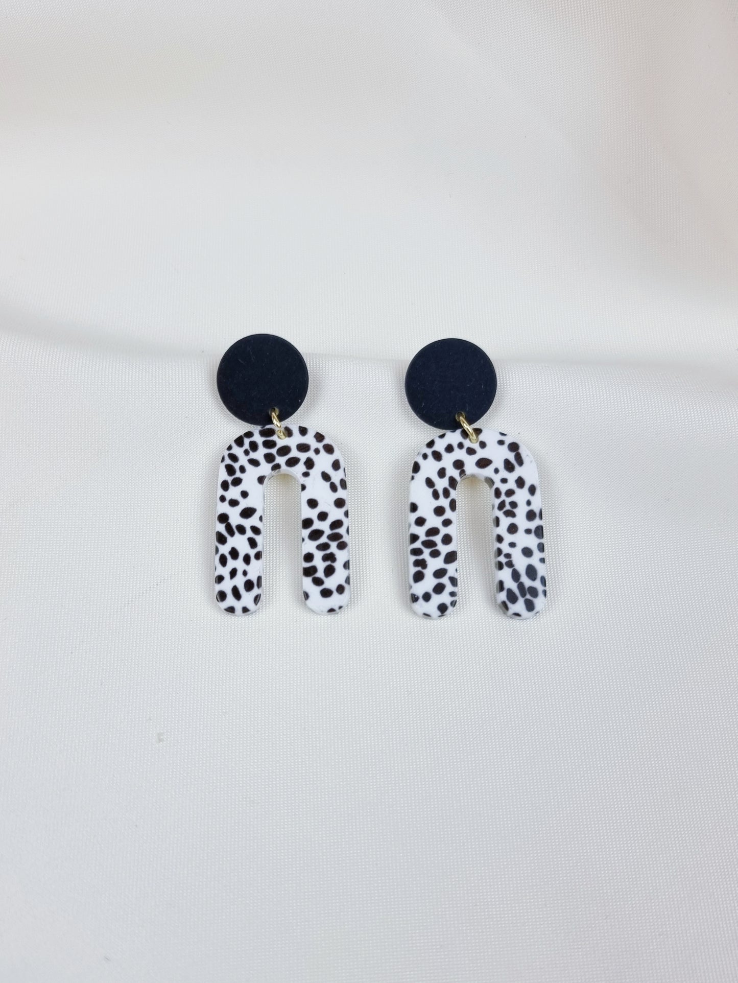Statement Earrings Dalmatian