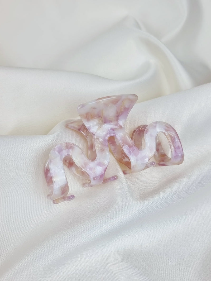 French Haarklammer - Pink - SPANGE