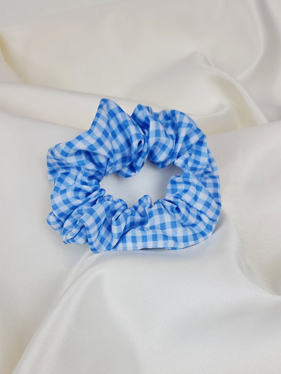 Load image into Gallery viewer, Gingham Scrunchie
