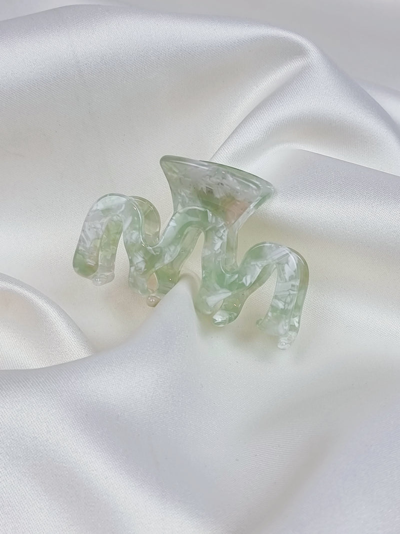 Midi French Haarklammer - Mint - SPANGE