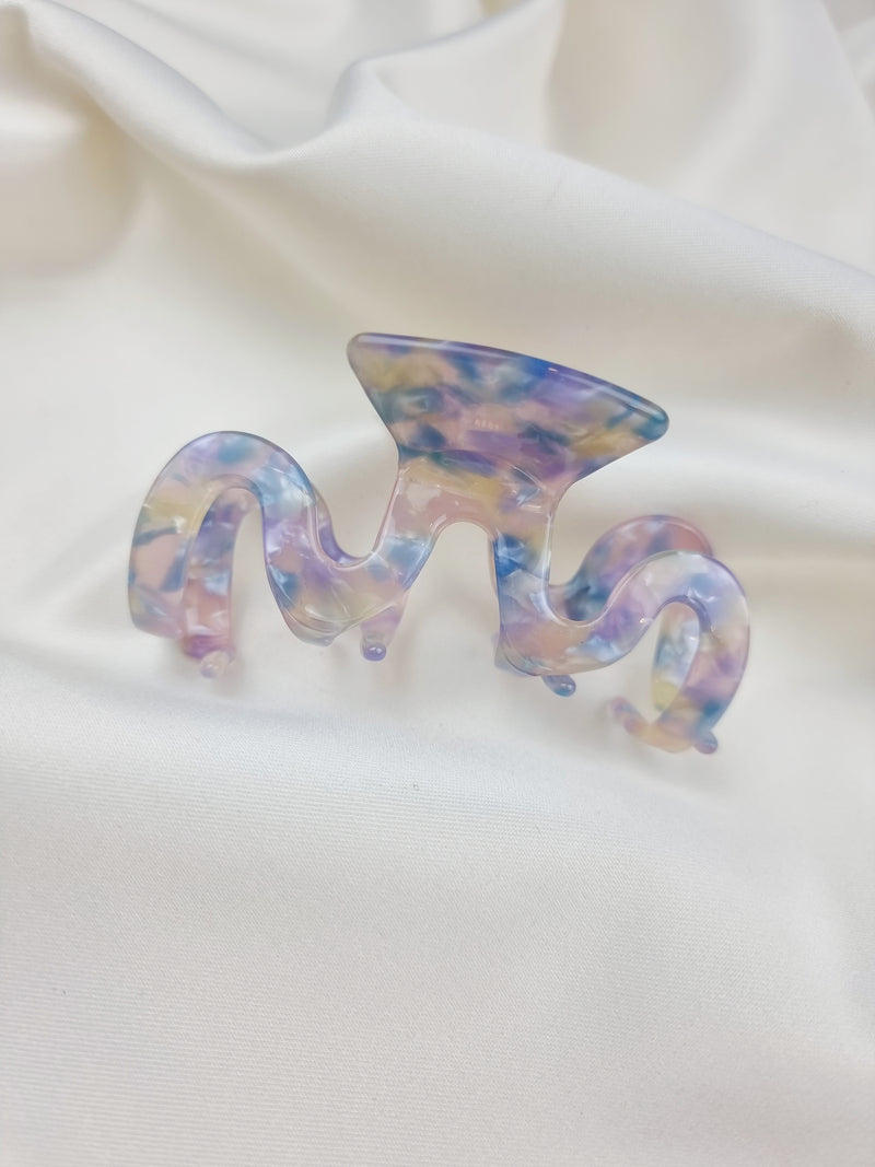 French Haarklammer - Orchid - SPANGE