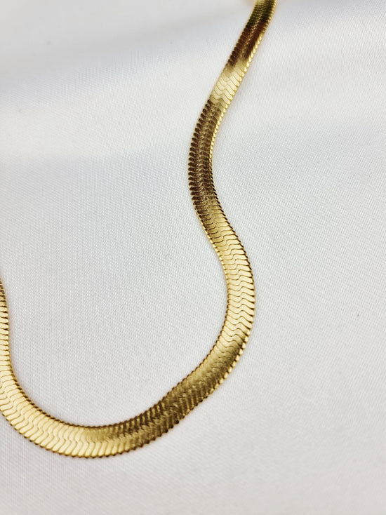 Big Herringbone Necklace 5mm