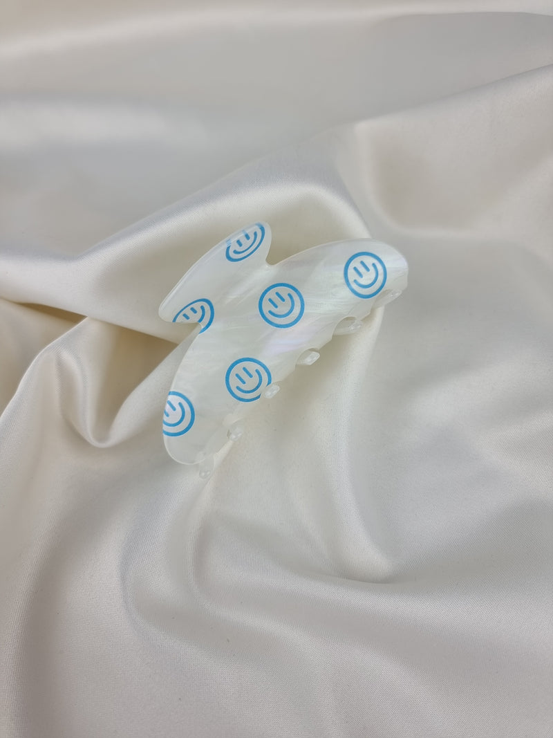 Smiley Pattern Haarklammer - SPANGE