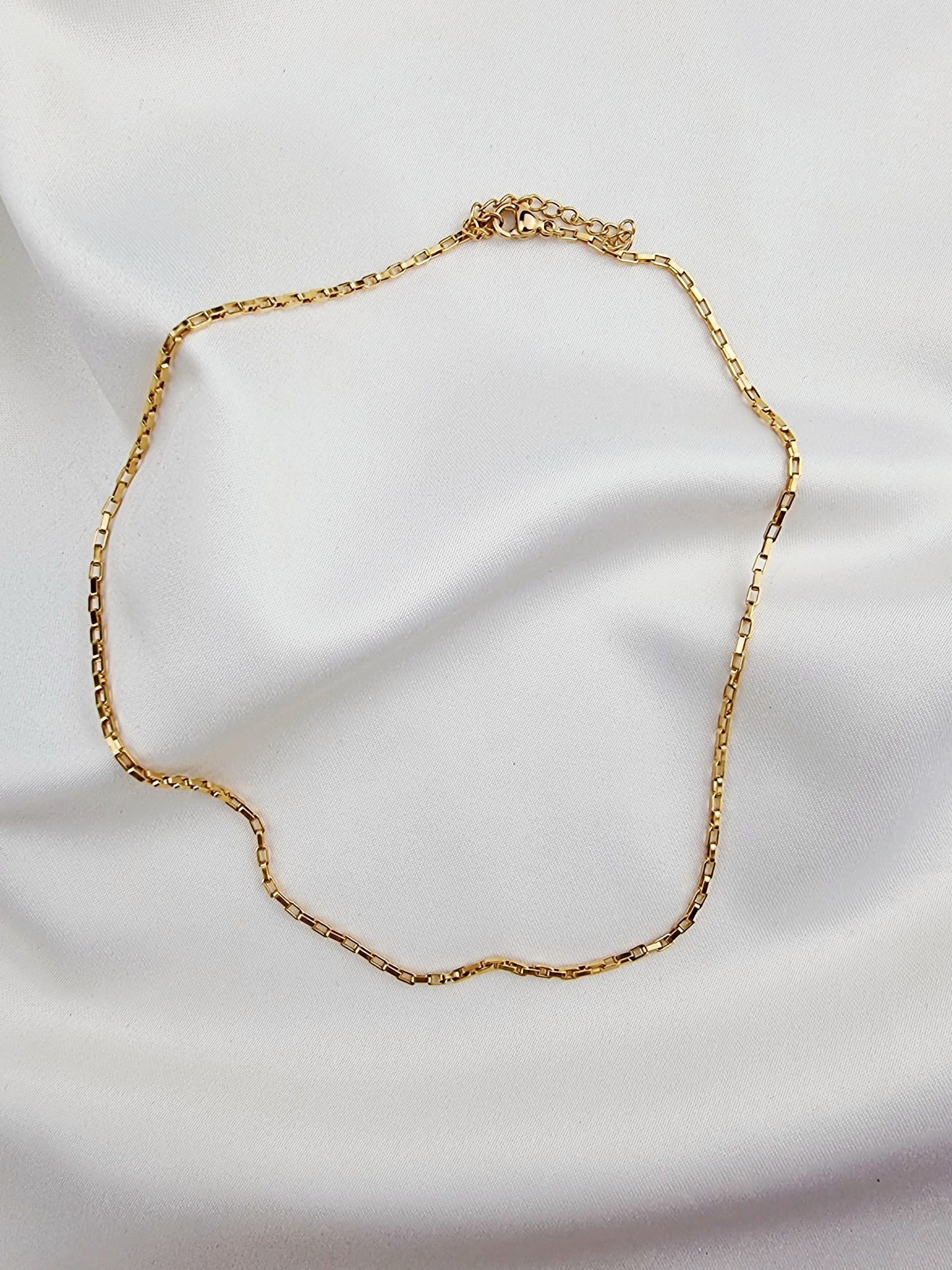 Edged Link Necklace