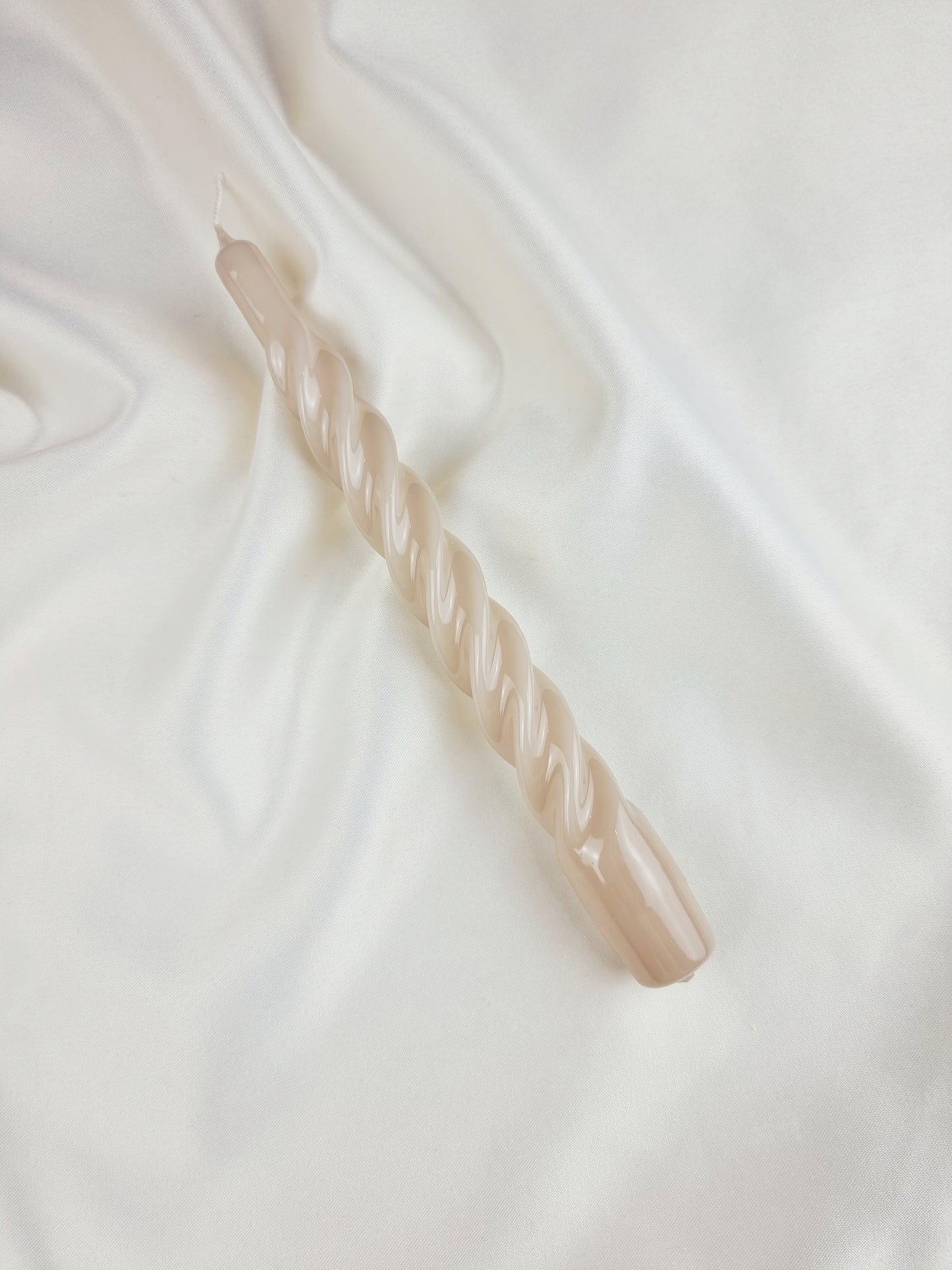Glossy Twisted Candle