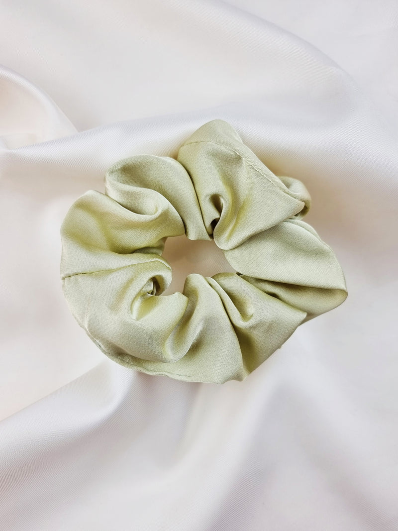 Satin Scrunchie - Melon - Scrunchie