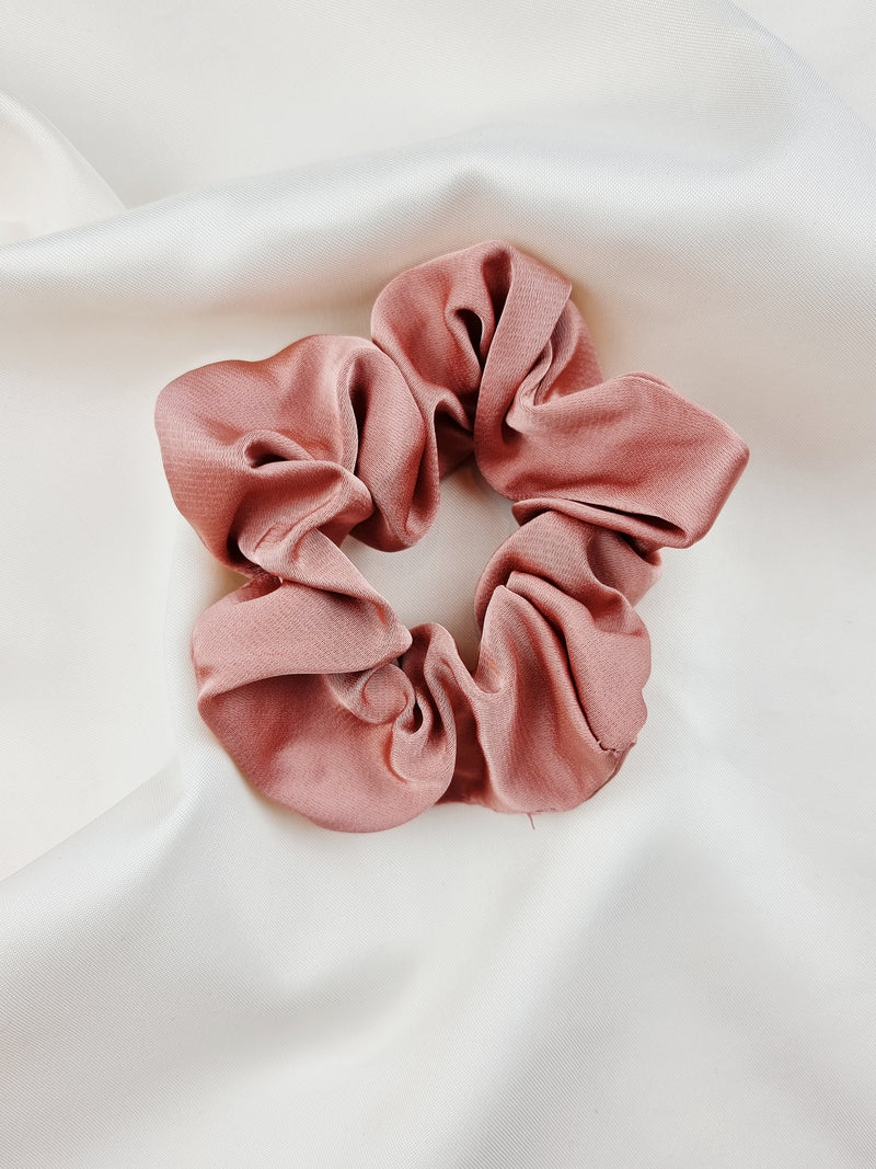 Satin Scrunchie - Dusty Pink - Scrunchie