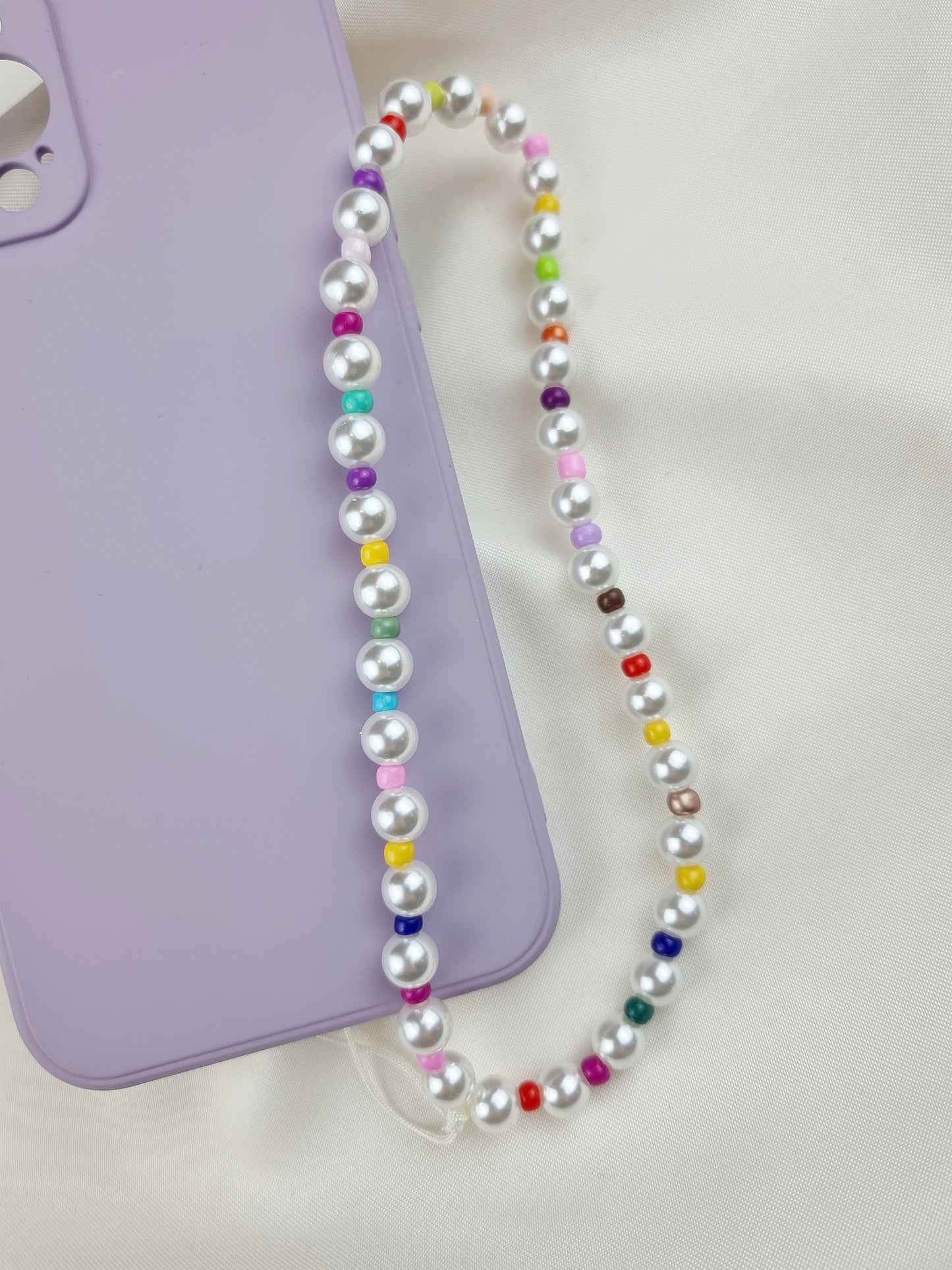Simple Pearl Phone Chain