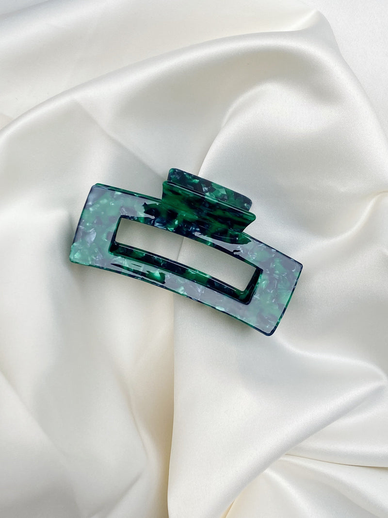 Maxi Haarklammer - Bottle Green - SPANGE