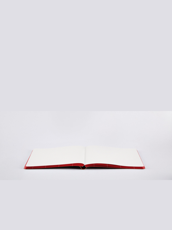 Red Grid notebook