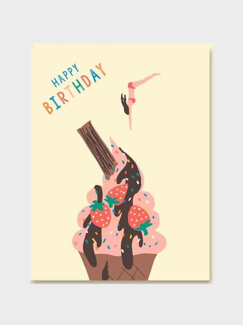 Dive into Birthday card