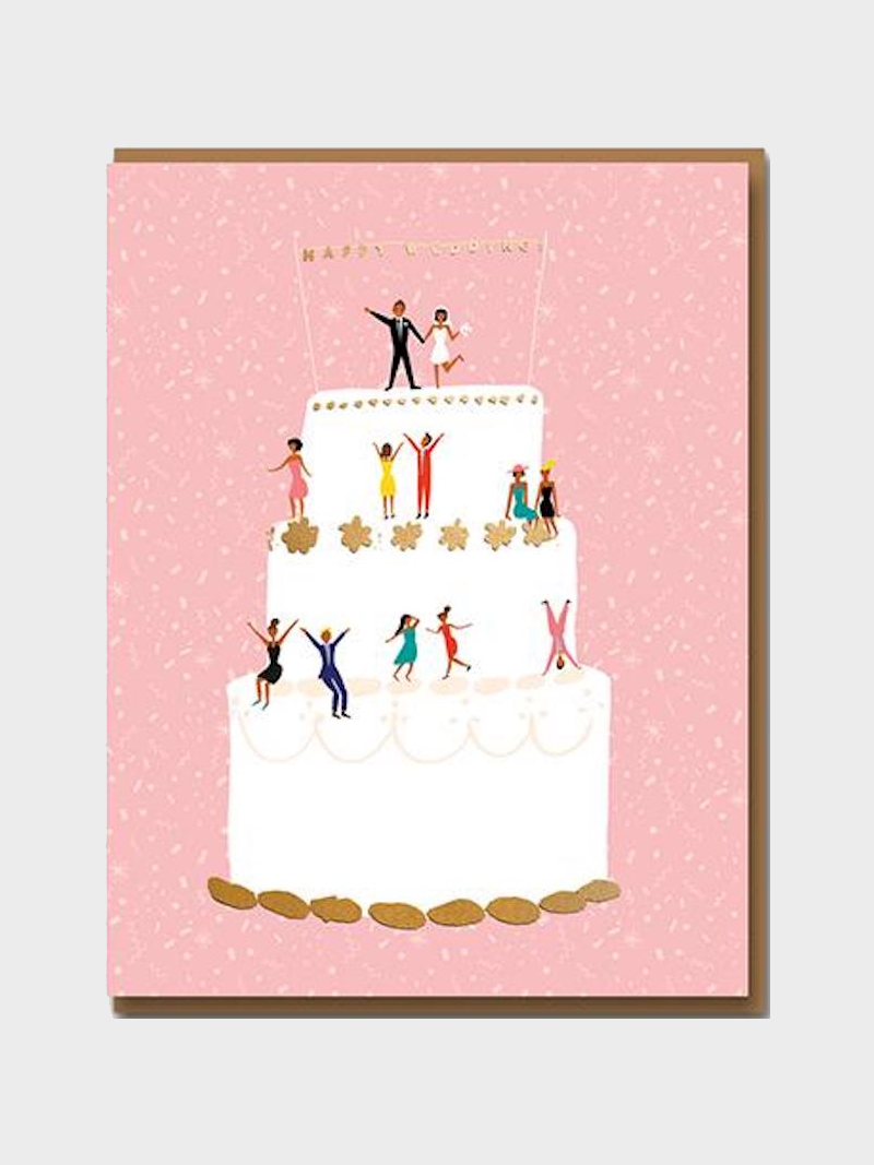 Wedding Cake Karte