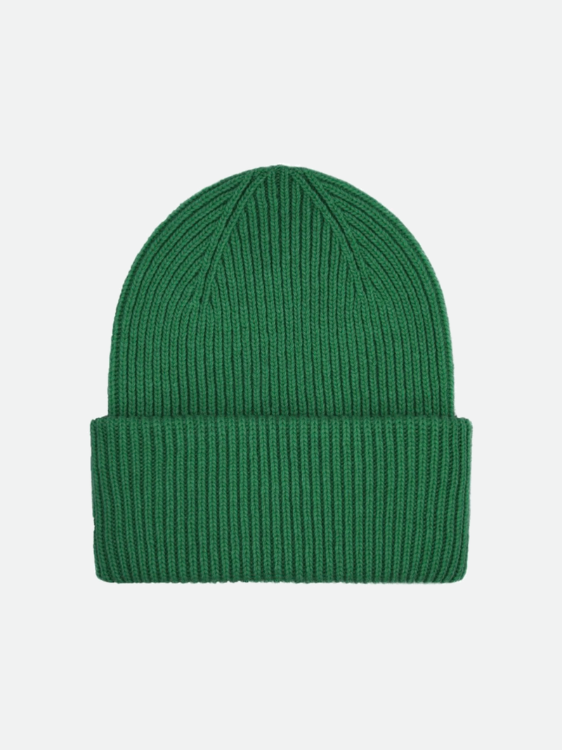 COLORFUL STANDARD Merino Wool Hat Various Colors - Kelly Green - Beanie