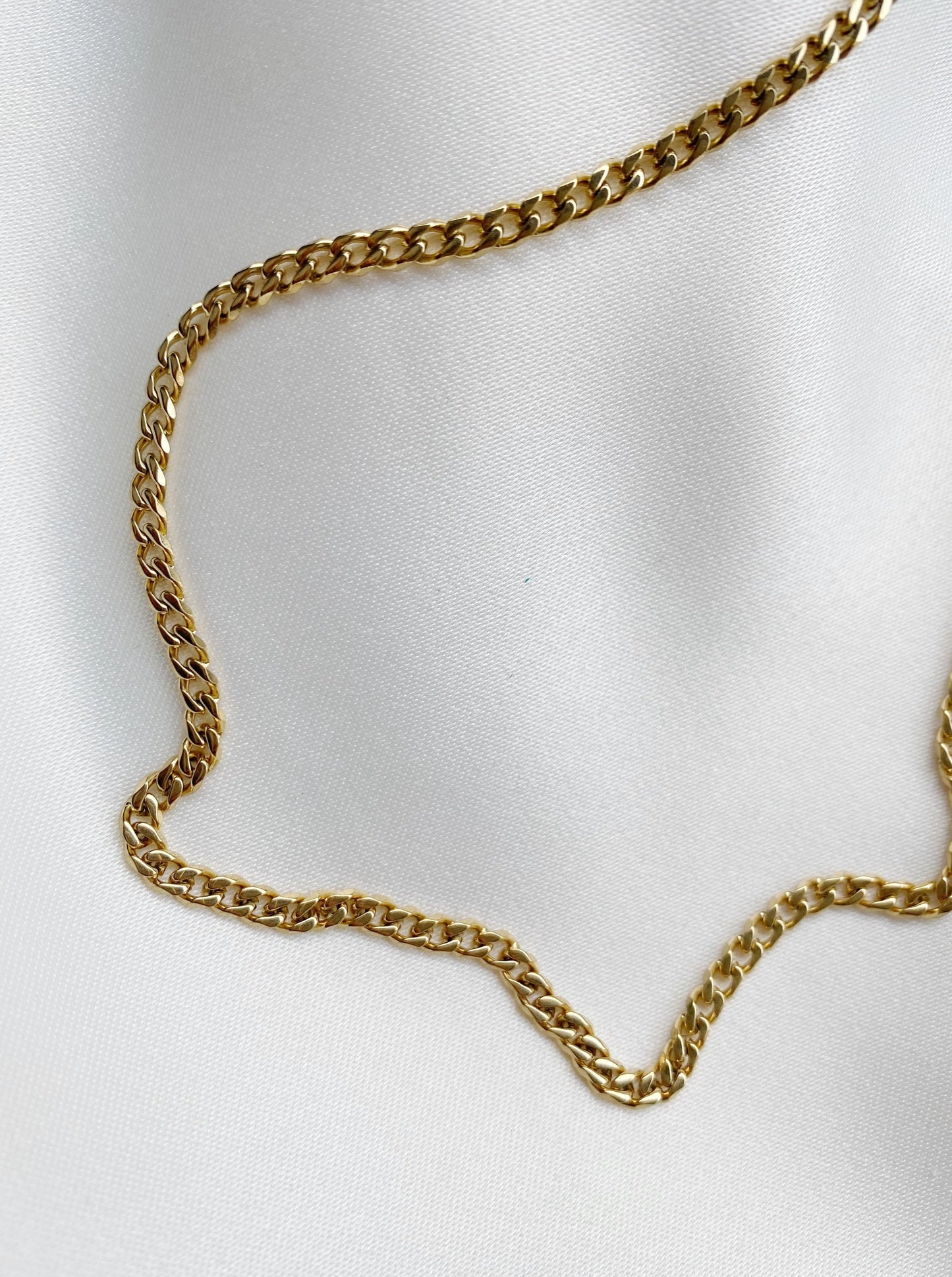 Delicate Cuban Link Necklace 3mm