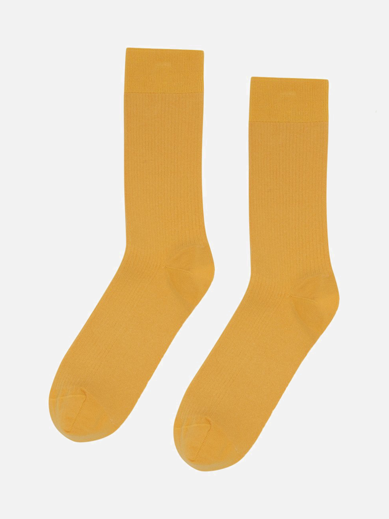 COLORFUL STANDARD Organic Socks - Burned Yellow / 36-40 - Socken