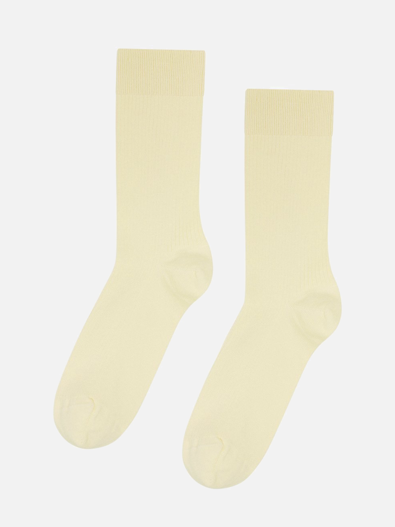 COLORFUL STANDARD Organic Socks - Soft Yellow / 36-40 - Socken