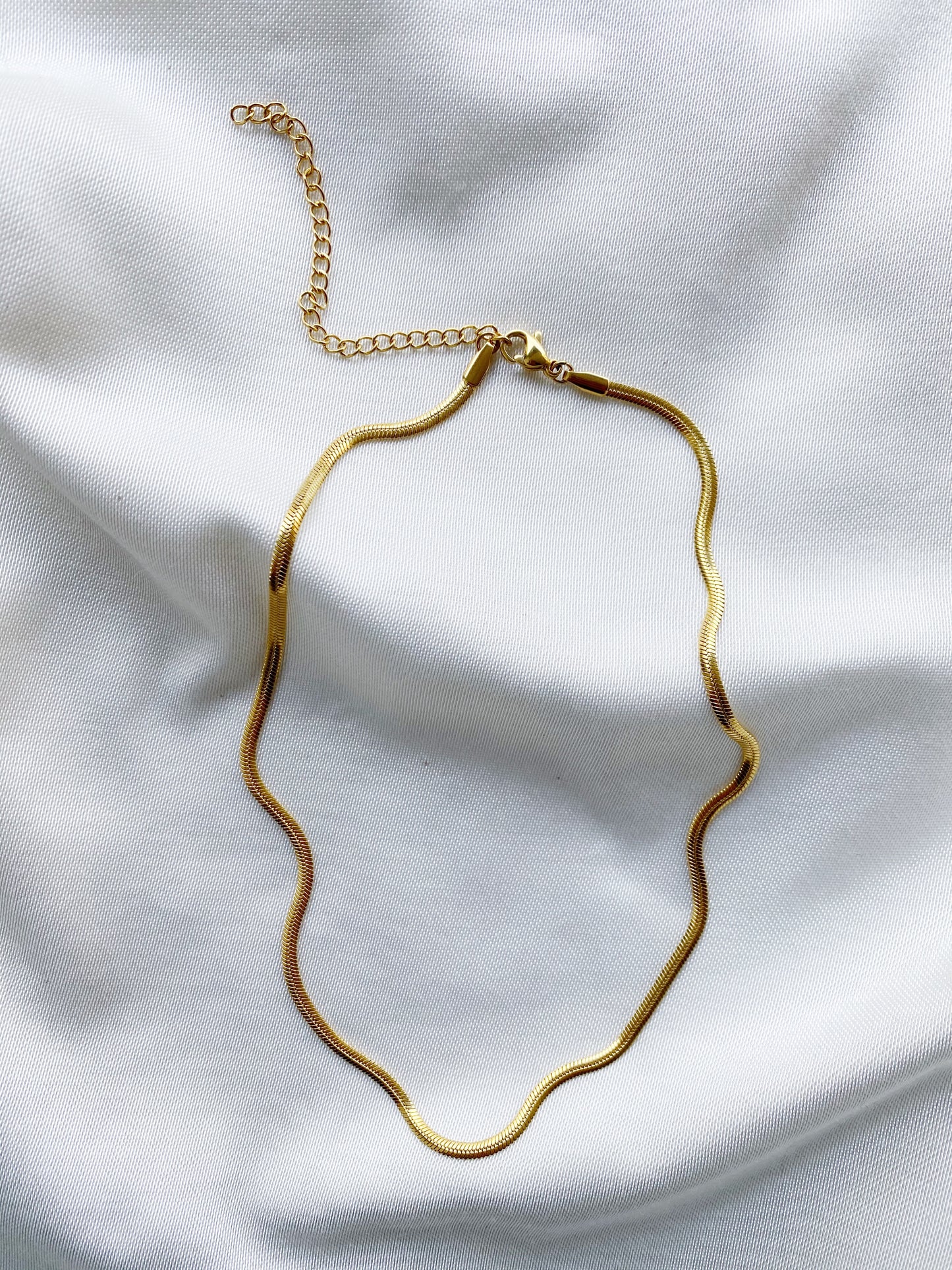 Herringbone Halskette 4mm