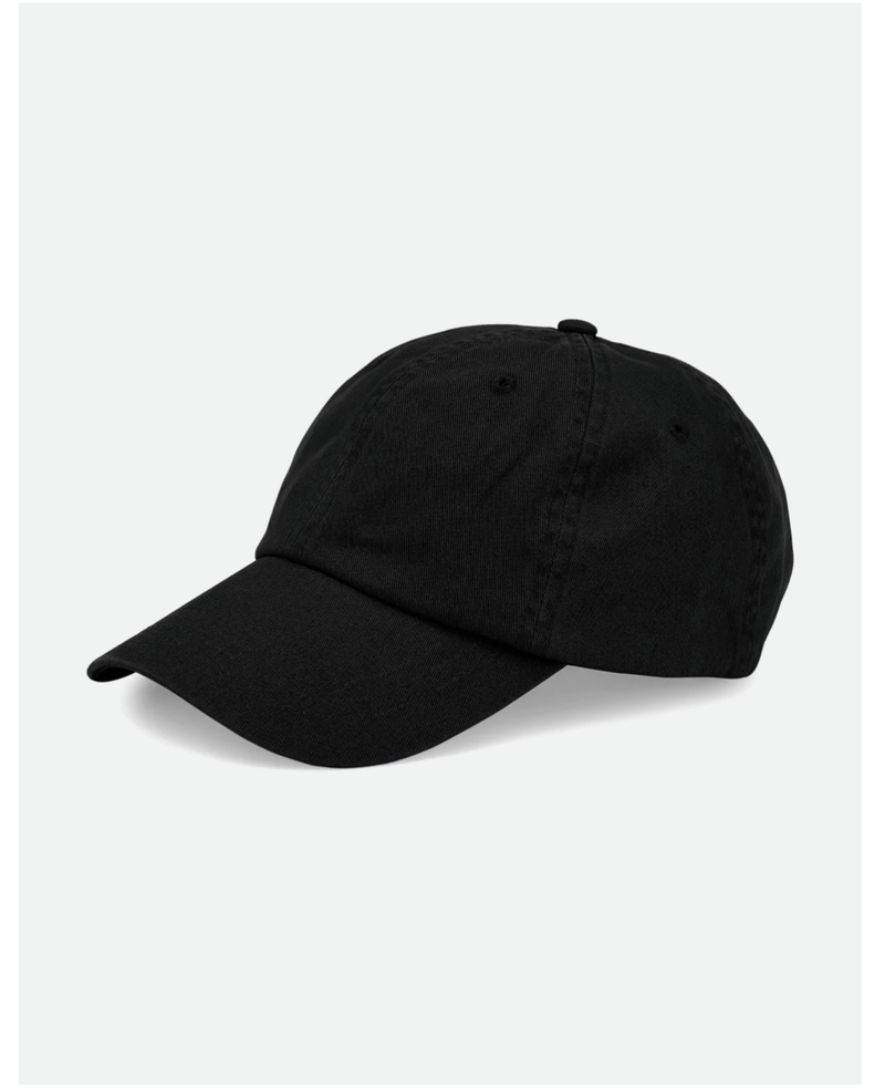 COLORFUL STANDARD Organic Cotton Cap - Deep Black - Kappe