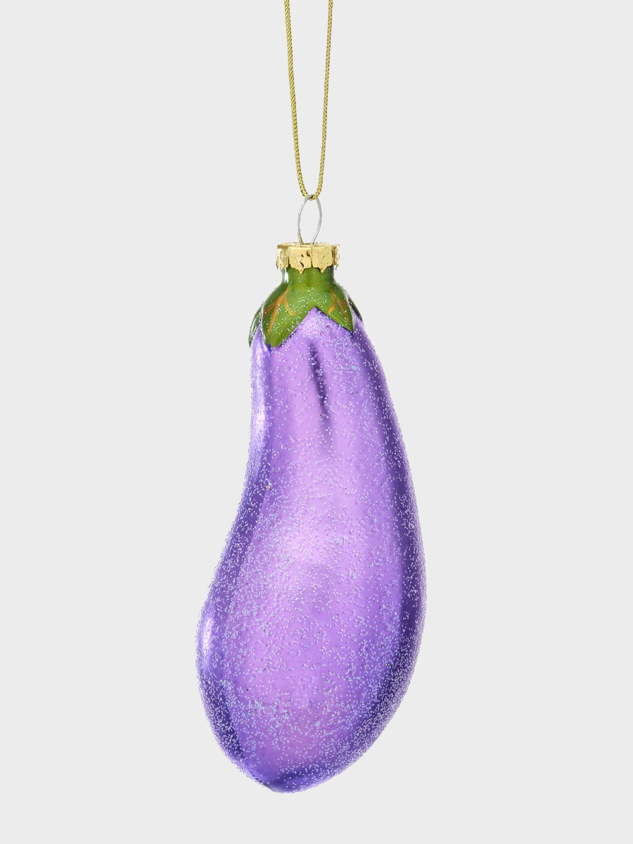 Eggplant ornament 