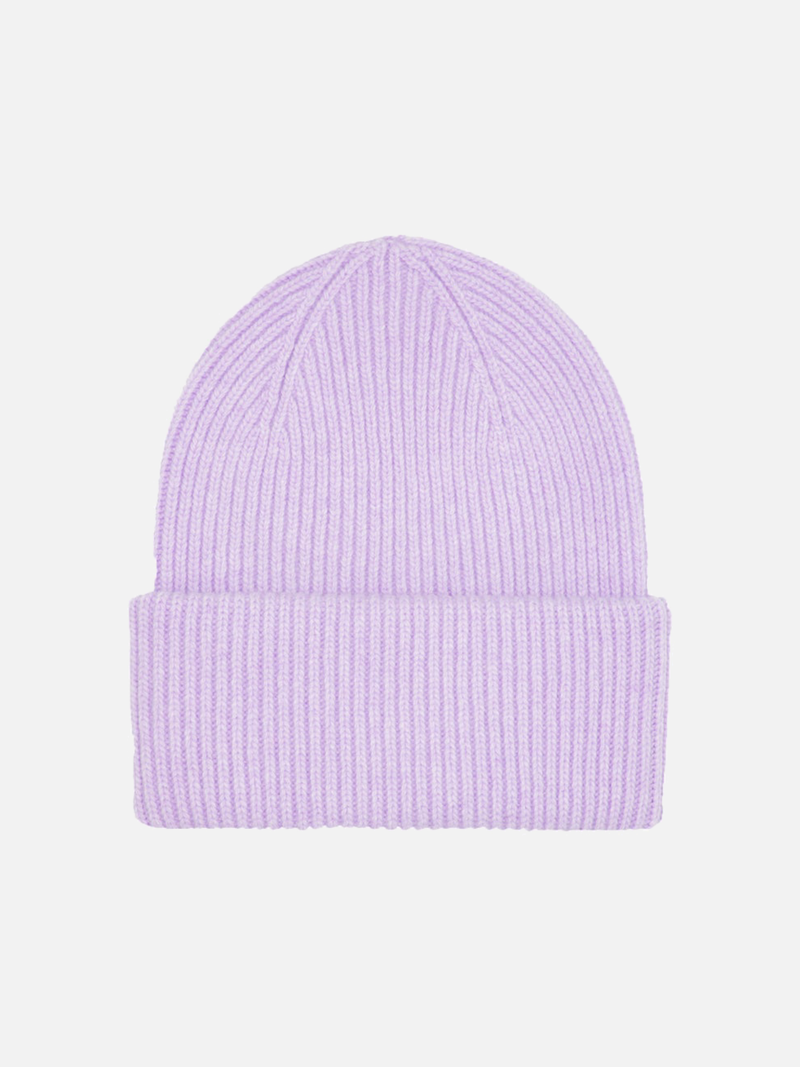 COLORFUL STANDARD Merino Wool Hat Various Colors - Soft Lavender - Beanie