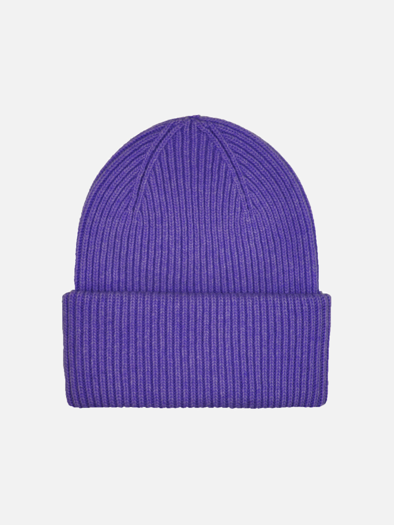 COLORFUL STANDARD Merino Wool Hat Various Colors - Ultra Violet - Beanie