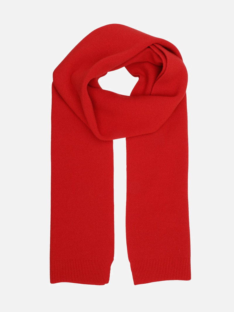 COLORFUL STANDARD Scarf Various Colors - Scarlet Red - Schal